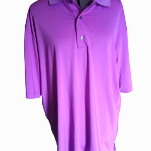 FootJoy men's purple golf polo, Large